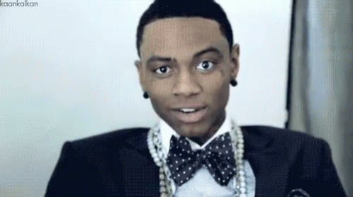 Soulja Boy Wearing Suit And Bow Tie GIF
