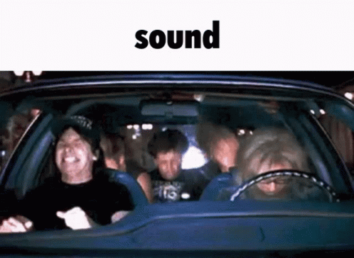 Wayne's World Bohemian Rhapsody Sound GIF