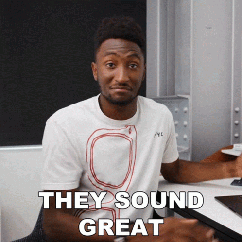 Marques Brownlee They Sound Great GIF