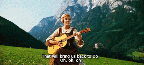 Sound Of Music That Will Bring Us Back To Do GIF