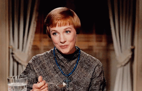 Sound Of Music Happy Julie Andrews GIF