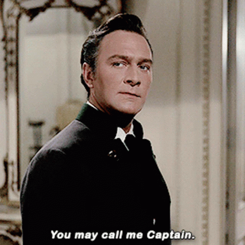Sound Of Music You May Call Me Captain GIF