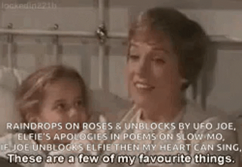 Sound Of Music My Favorite Things GIF