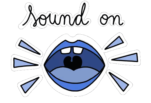 Sound On Sticker