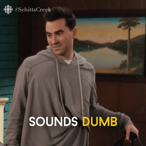 Sounds Lame Dan Levy Walking Out GIF