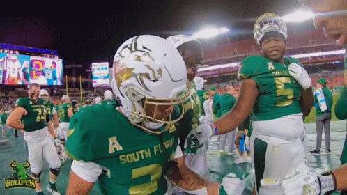 South Florida Bullpen Football Players