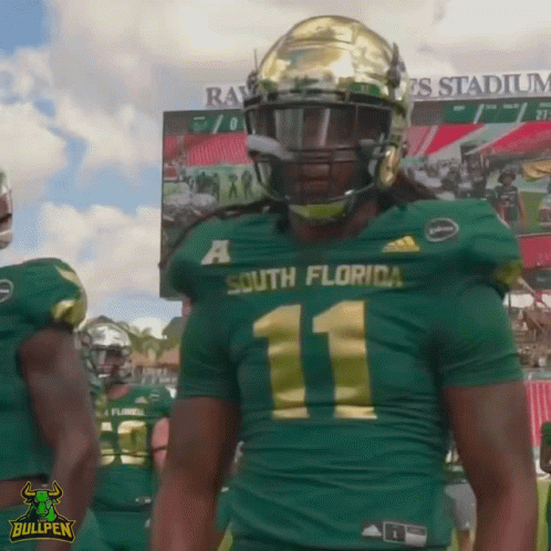 South Florida Football Player Number 11 Jersey
