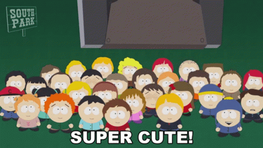 South Park Animated Series Super Cute Kids GIF