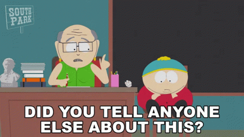 South Park Animation Get Somebody Else To Do It GIF