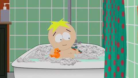 South Park Butters Scotch Bubble Splash GIF