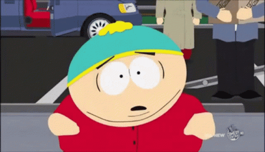 South Park Cartman Brain Exploding GIF