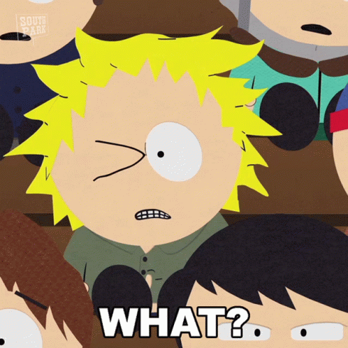 South Park Cartoon Asking What