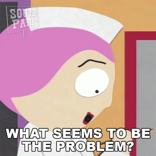 South Park Character Asking What