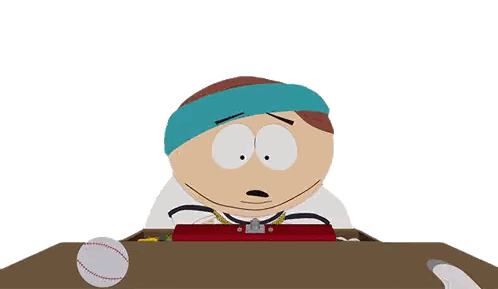 South Park Character Holding Gun