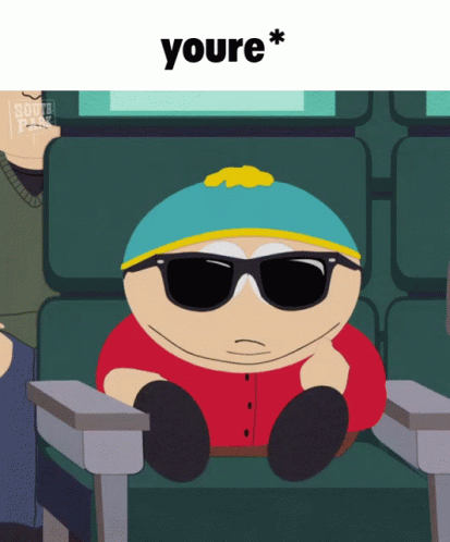 South Park Character Saying Awesome