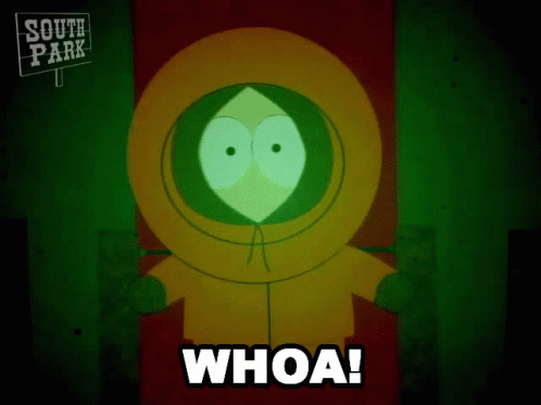 South Park Character Saying Whoa