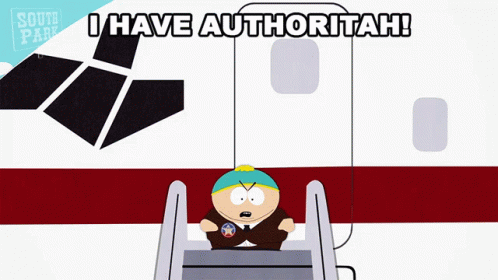 South Park Character Says I Have Authoritah