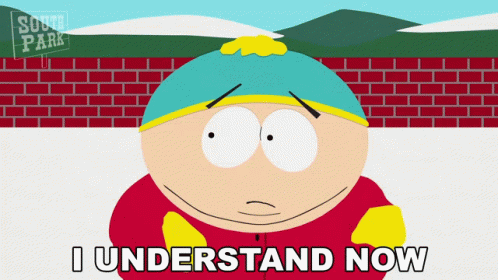 South Park Character Says I Understand Now