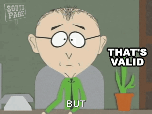 South Park Character Sitting At Desk GIF