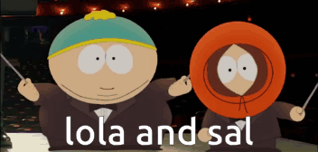 South Park Characters Lola and Sal
