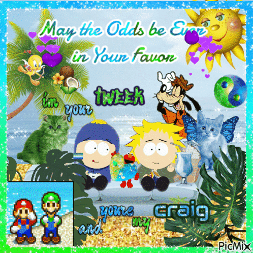 South Park Characters May the Odds Be Ever in Your Favor