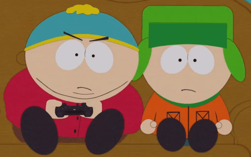South Park Characters Playing Game