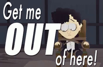 South Park Emo Get Me Outta Here GIF