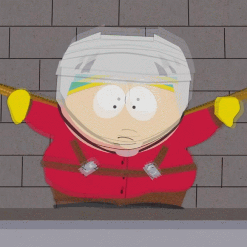 South Park Eric Cartman Fall Out GIF