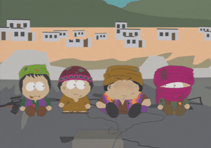 South Park Eric Cartman Taliban Terrorist GIF