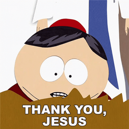 South Park Eric Thank You Jesus GIF