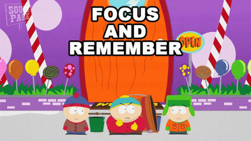 South Park Focus And Remember GIF