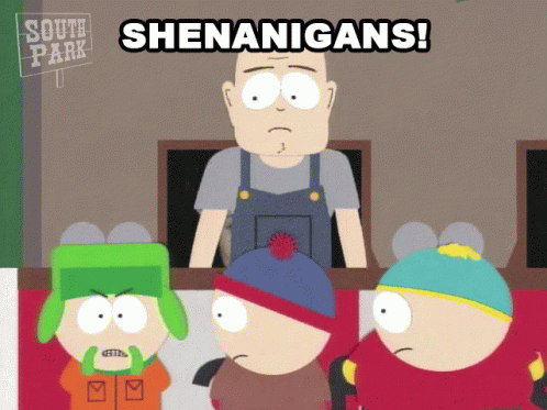 South Park Friends Shenanigans GIF