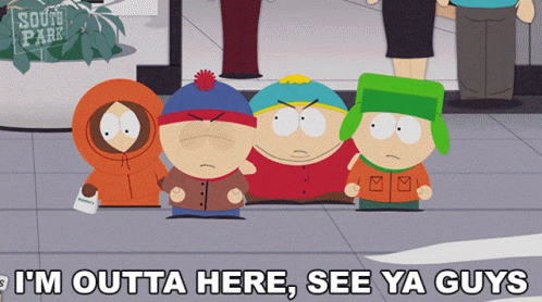 South Park Get Me Outta Here GIF