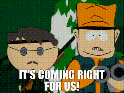 South Park Giant Acorn Coming GIF