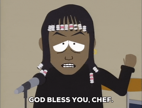 South Park God Bless You Chef GIF
