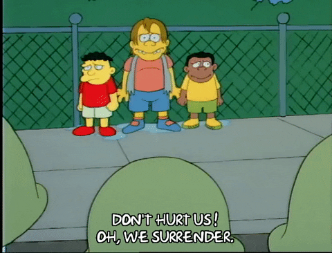 South Park Group Of Friends Surrender White Flag GIF