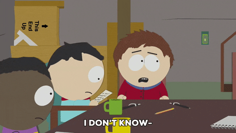 South Park I Don't Know GIF