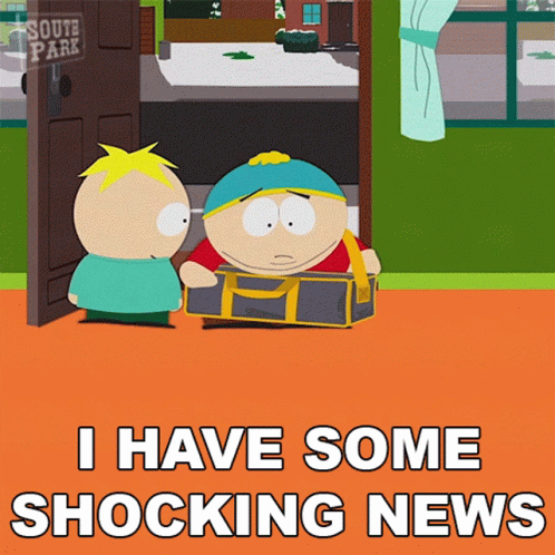 South Park I Have News GIF