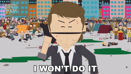South Park I Won't Do It GIF