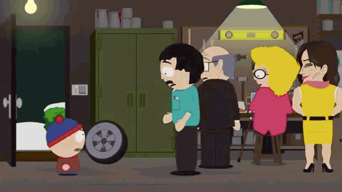 South Park Just Hanging Around GIF
