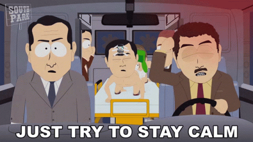 South Park Just Try To Stay Calm GIF