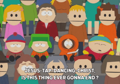 South Park Kenny Mccormick Hand Wiggle Dancing GIF