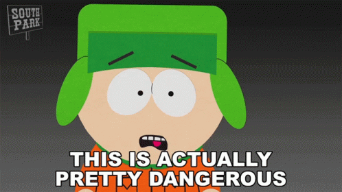 South Park Kyle Broflovski Im In Danger GIF