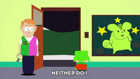 South Park Kyle Broflovski Slamming Door GIF
