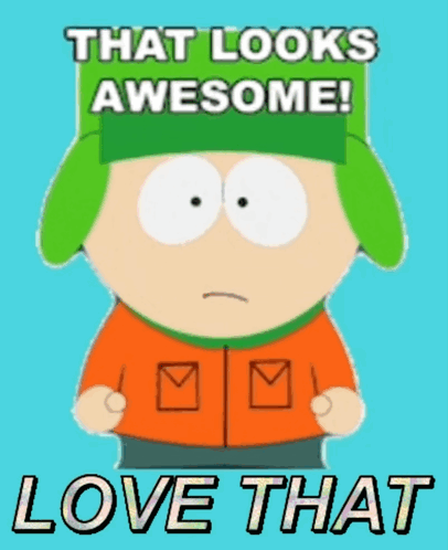 South Park Kyle Looks Everything Is Awesome GIF