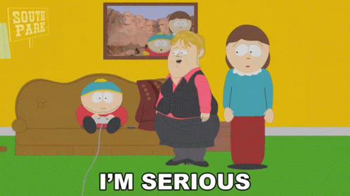 South Park Man Playing Video Game