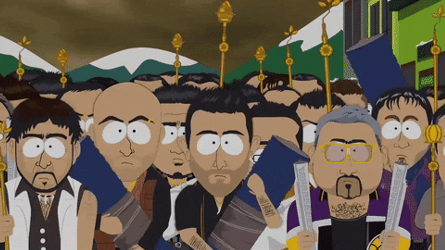 South Park Mob Terrorist Taliban GIF