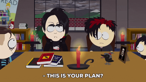 South Park Original Goth Back From The Dead GIF