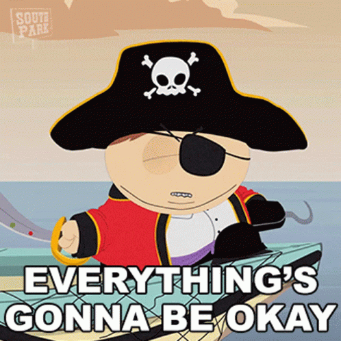 South Park Pirate Character