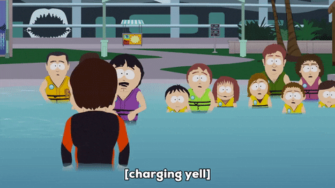 South Park Residents Got Surprised Charge GIF